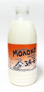 Молоко отборное утренней дойки (ЗАО «Шестаково»)