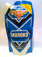 Молоко сгущенное цельное с сахаром, 8,5 % «Густияр»  ЗАО "Алексеевский молочноконсервный комбинат".