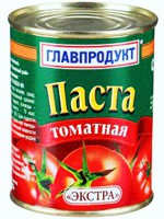 Консервы томатные «Паста томатная «Томатный Рай» ТМ «Главпродукт»