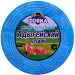 Сыр мягкий Адыгейский легкий «ZORKA». Массовая доля жира 12%. ООО «Верхний луг». 